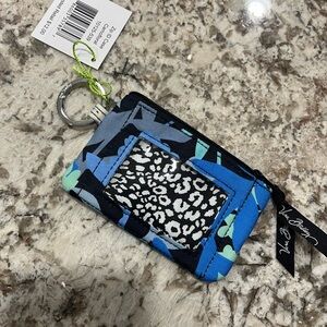 Vera Bradley Camo  Floral Key & Card Holder retired